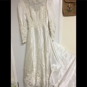 👰🏻💍STUNNING VTG wedding gown👰🏻💍